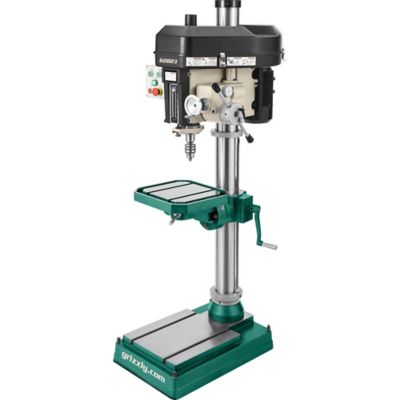 Grizzly G0823-15 in. Drill Press With Auto Downfee, G0823