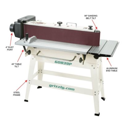 Image showing  G0839P-6 in. x 79 in. Edge Sander - Polar Be