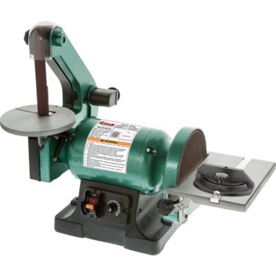 Grizzly 1 in. x 30 in. Variable Speed Combination Benchtop Sander