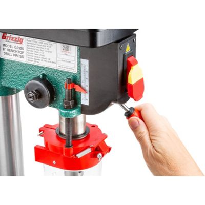 Image showing 8 th Grizzly G0925 8 in. Swing 5-Speed Benchtop Drill Press