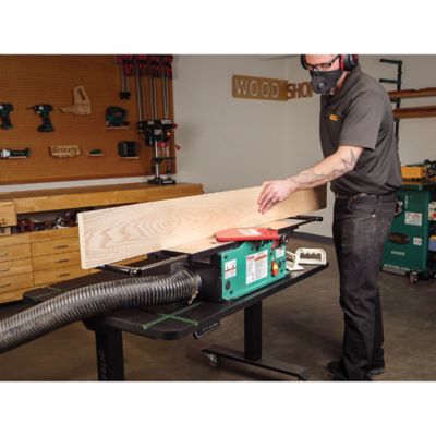 Image showing 5 th Grizzly G0947 8 in. 10A Benchtop Jointer with Spiral Style Cutterhead