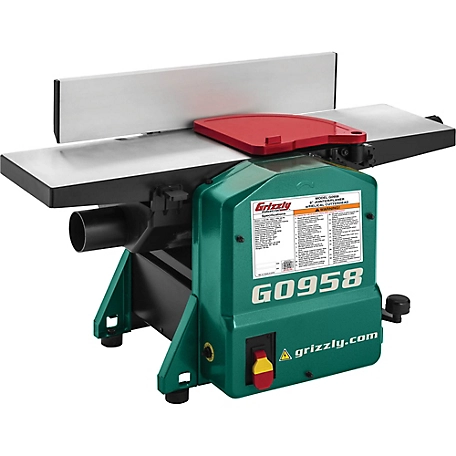 Grizzly G0958-8 in. Combo Planer/Jointer With Heli, G0958