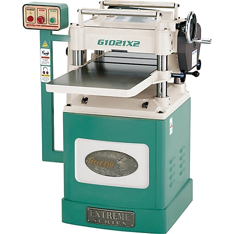 Grizzly G1021x2-15 in. 3 HP Extreme Series Planer, G1021X2