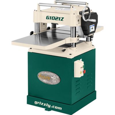 Grizzly G1021Z-15 in. 3 HP Planer with Cabinet Sta, G1021Z