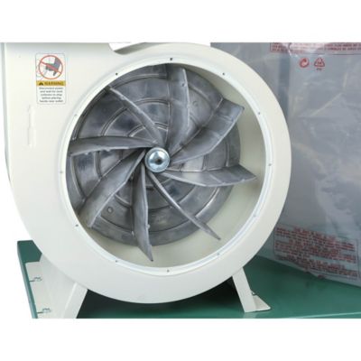 Image showing 5 th Grizzly G1029Z2P 2 HP 9A Dust Collector with Aluminum Impeller, 5.7 cu. ft. Capacity, 1,550 CFM