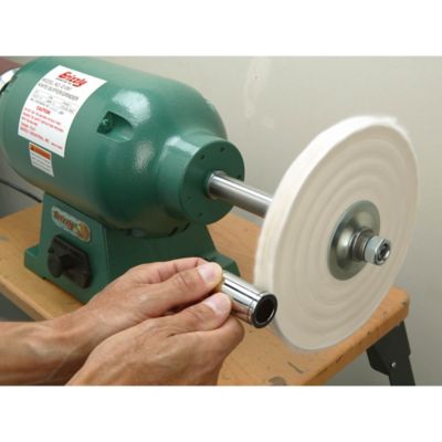 Image showing 5 th Grizzly G1061Z 12 in. Diameter The Buffing System, 1,725 RPM