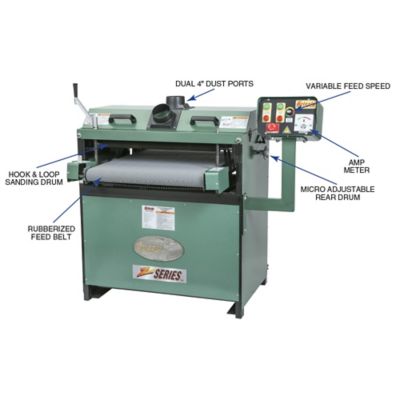 Image showing  G1066Z-24 in. 5 HP Drum Sander With Vs