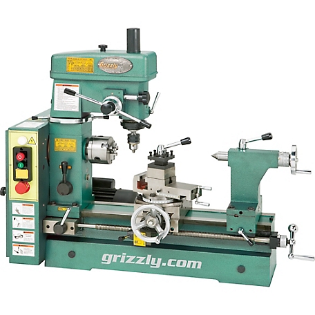 Grizzly G4015Z-19-3/16 in. 3/4 HP Combo Lathe/Mill, G4015Z