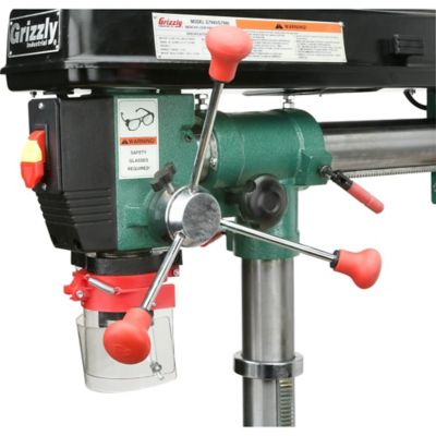 Image showing 8 th Grizzly G7945 34 in. Swing 5-Speed Benchtop Radial Drill Press