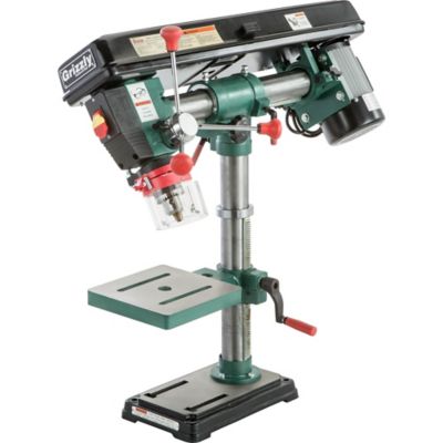 Image showing 9 th Grizzly G7945 34 in. Swing 5-Speed Benchtop Radial Drill Press