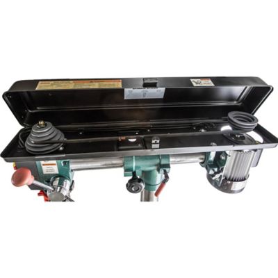 Image showing 6 th Grizzly G7946 34 in. Swing 5-Speed Floor Radial Drill Press