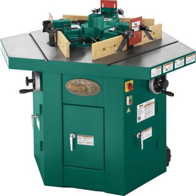 Grizzly G9933-3 HP Three-Spindle Shaper, G9933