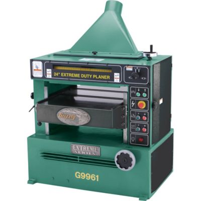 Grizzly G9961-24 in. 10 HP 3-Phase Industrial Plane