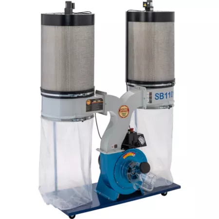 South Bend SB1101-3 HP Dual Cartridge Dust Collector Dust Collectors