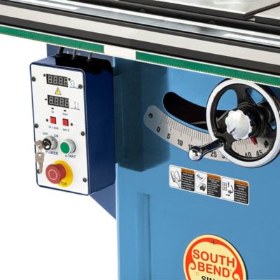 Image showing 5 th South Bend SB1111-10 in. 3HP 220V Table Saw with Extended