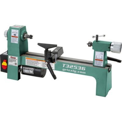 Image showing  T32536-8 in. x 13 in. Benchtop Wood Lathe, T32536