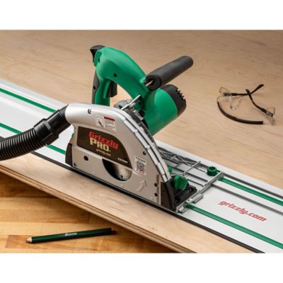 Image showing 5 th Grizzly T33300ZX 6 1/4 in. Track Saw Bundle