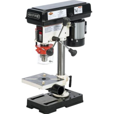 Shop Fox 8-1/2 in. Swing 5-Speed Benchtop Oscillating Drill