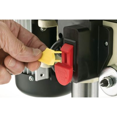 Image showing 8 th Shop Fox W1667 8-1/2 in. Swing 5-Speed Benchtop Oscillating Drill