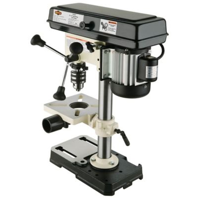 Image showing 9 th Shop Fox W1667 8-1/2 in. Swing 5-Speed Benchtop Oscillating Drill