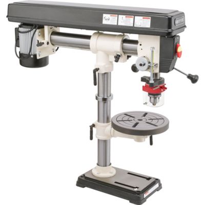 Image showing  W1669-34 in. Benchtop Radial Drill Press, W1669