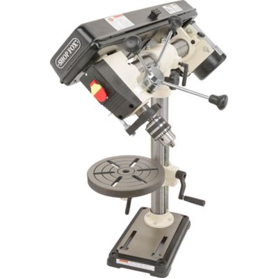 Image showing  W1669-34 in. Benchtop Radial Drill Press, W1669