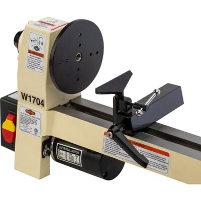 Image showing 5 th Shop Fox W1704 Benchtop Wood Lathe, 8 x 13in.