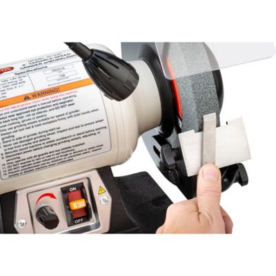 Image showing  8 in. Diameter Variable-Speed Grinder with Wo