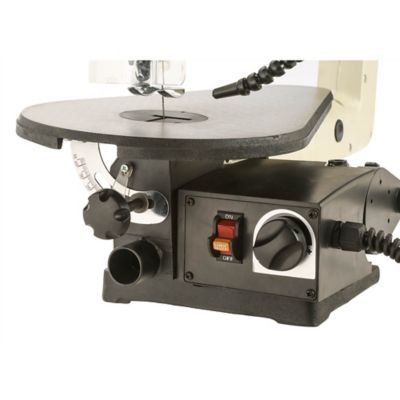 Image showing  1.2A 120V 18 in. Variable Speed Scroll Saw with LED Light