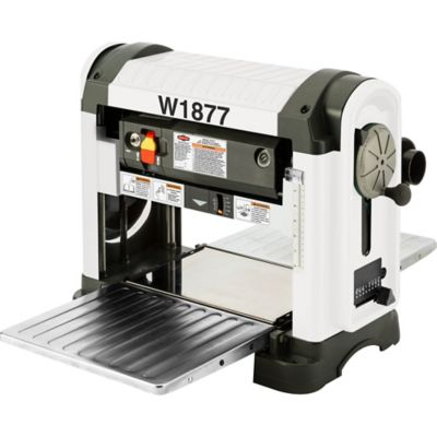 Shop Fox 13 in. 15A Benchtop Planer with Spiral Style Cutterhead