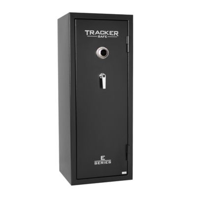 Model E16 - 16 Gun Safe; Mechanical Dial Lock; 30 Minute Fire Rating - Tracker Safe T592320E-DLG