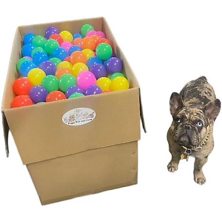 Piggy Poo and Crew 500 Crush Proof Ball Pit Balls Pack