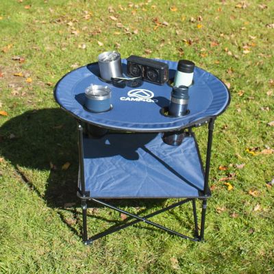 Image showing  Fabric Round Portable Table, 28 in. Diameter