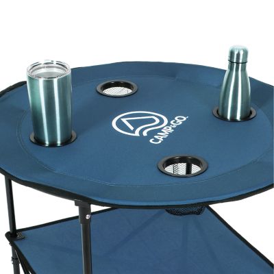 Image showing  Fabric Round Portable Table, 28 in. Diameter