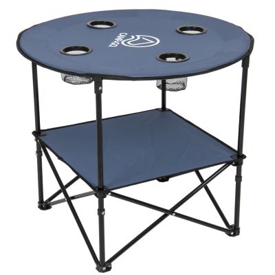 Image showing  Fabric Round Portable Table, 28 in. Diameter