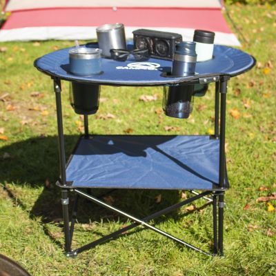 Image showing 5 th Camp & Go Fabric Round Portable Table, 28 in. Diameter