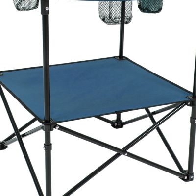 Image showing 9 th Camp & Go Fabric Round Portable Table, 28 in. Diameter
