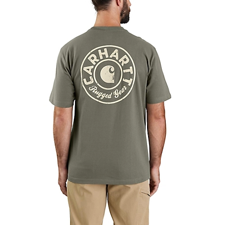 Carhartt Men's Loose Fit Heavyweight Short-Sleeve Built to Last Graphic T-Shirt, 106154