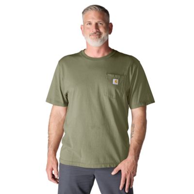 Image showing 1 th Carhartt Men's Iconic K87 Loose Fit Heavyweight Short-Sleeve Pocket T-Shirt