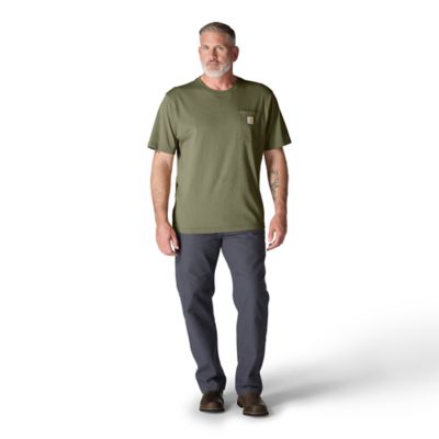 Image showing 5 th Carhartt Men's Iconic K87 Loose Fit Heavyweight Short-Sleeve Pocket T-Shirt