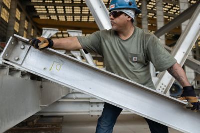 Image showing 6 th Carhartt Men's Iconic K87 Loose Fit Heavyweight Short-Sleeve Pocket T-Shirt