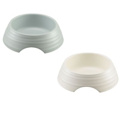 Retriever Retro Melamine Pet Bowl, Assorted Colors