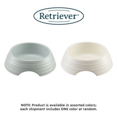 Image showing  Hand Spun Melamine Pet Bowl, Assorted Colors