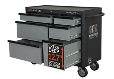 Image showing  41 in. 6-Drawer Rolling Tool Cabinet