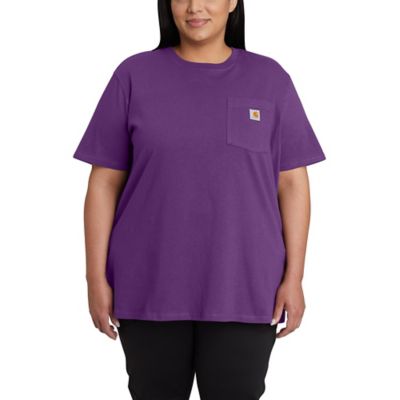 Image showing  Women's K87 Loose Fit Heavyweight Short-Sleeve Pocket T Shirt
