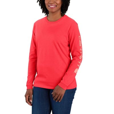 Carhartt Women's Workwear Logo Long-Sleeve T-Shirt