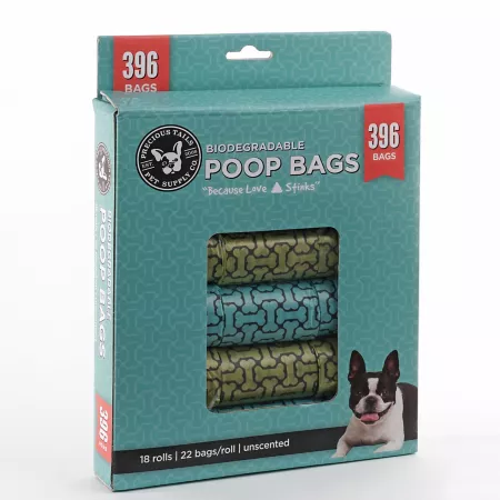 Precious Tails Unscented Dog Poop Bags 396 ct Poop Bags