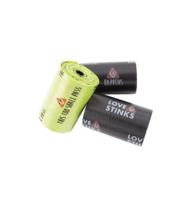 Image showing  Humorous Unscented Dog Poop Bags, 240 ct.