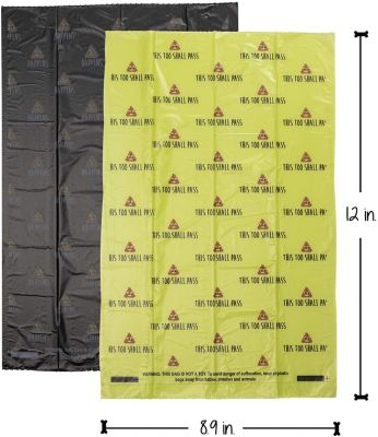 Image showing  Humorous Unscented Dog Poop Bags, 240 ct.