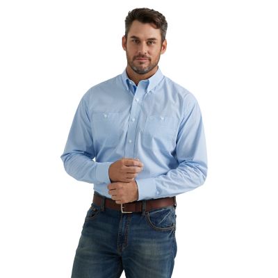 Wrangler George Strait Long Sleeve Button Down Shirt